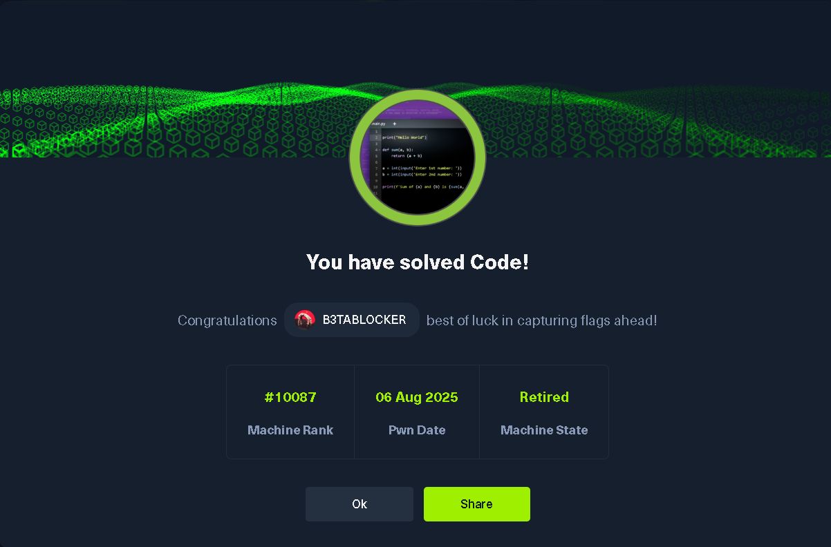 Code
